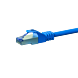 Câble CAT6A S/FTP (PIMF) 100% cuivre bleu - 30m