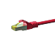 Câble CAT7 SFTP / PIMF Rouge - 1m
