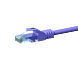 Câble CAT5e UTP CCA violet - 0.25m