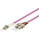 Câble à fibres optiques LC-SC OM4 10M