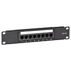 Panneau de brassage de 10 pouces CAT5E UTP - 8 Ports