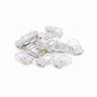 Connecteur RJ45 Cat5e - pour câble flexible et rigide - non blindé - 10 pièces