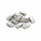Connecteur RJ45 Cat5e  - pour câble flexible et rigide - blindé - 10 pièces