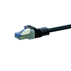 Câble CAT6A S/FTP (PIMF) 100% cuivre noir - 5m