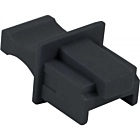 Cache pour ports RJ45 inutilisés - noir