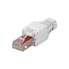 Connecteur RJ45 Cat6 UTP sans outil - pour câble flexible et rigide