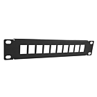 Panneau de brassage 10 pouces UTP pour KeyStones - 10 ports
