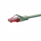 Câble CAT6 UTP 100% cuivre gris - 0.25m