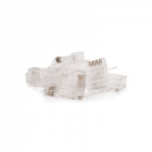 Connecteur RJ45 CAT6 + Pièce auxiliaire - pour câble flexible - non blindé - 10 pièces