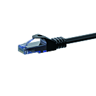 Câble CAT6A UTP 100% cuivre noir - 5m