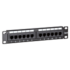 Panneau de brassage de 10 pouces CAT6 UTP - 12 ports