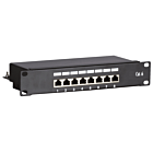 Panneau de brassage de 10 pouces FTP CAT6 - 8 ports