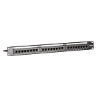 Panneau de brassage CAT6A UTP - 24 ports