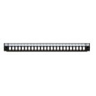 19" Façade interchangeable LC/SC/E2000 24 ports