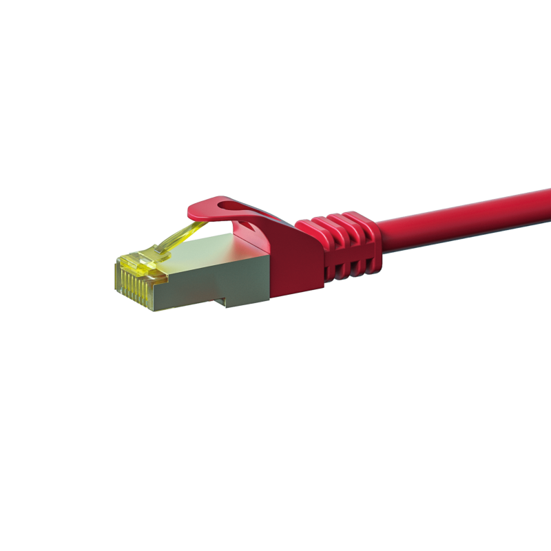 Câble CAT7 SFTP / PIMF Rouge - 2m