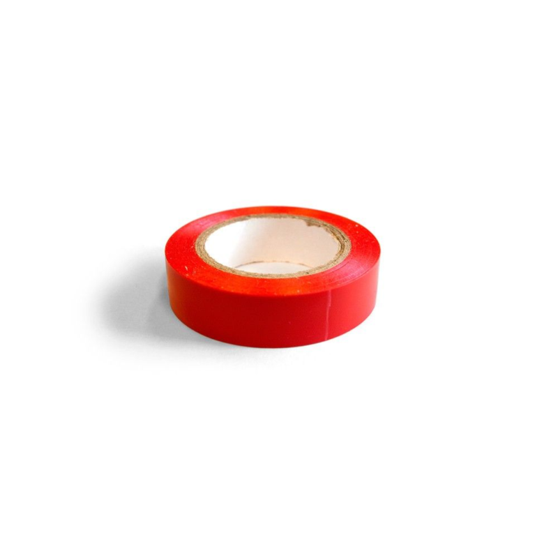 Ruban isolant Rouge 10 mètres