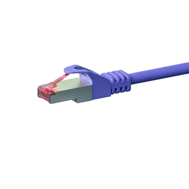 Câble CAT6 SSTP / PIMF Violet - 50m