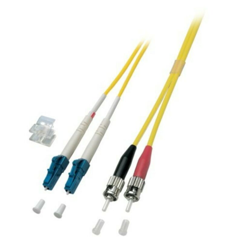 Câble optique à fibres optiques duplex OS2 LC-ST 5M