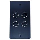Kit de ventilation avec 4 ventilateurs et thermostat adapté aux armoires serveur autoportantes de 1000 mm de profondeur