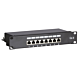 Panneau de brassage de 10 pouces FTP Cat5e - 8 ports