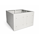 Socle pour armoires de serveur extérieures 19 pouces 600x800x400mm (LxPxH)