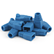 DANICOM Manchon de câble RJ45 bleu - 10 pièces