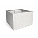 Socle pour armoires serveur extérieures 19 pouces 600x600x400mm (LxPxH)