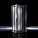 Baie de serveur Rittal TS IT 42U avec porte de vue, dimensions (BXHXD) 800x2000x800mm