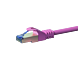 Câble CAT6A S/FTP (PIMF) 100% cuivre rose - 2m