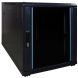 Mini baie de serveur 12U avec porte en verre 600x1000x720mm (LXPXH)
