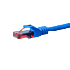 Câble CAT6 UTP 100% cuivre bleu - 2m