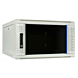 Baie murale blanche 6U avec porte en verre 600x600x368mm