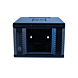 Baie de serveur 10 pouces 4U avec porte en verre 370x450x264mm (LxPxH)