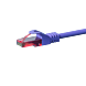 Câble CAT6 UTP 100% cuivre violet - 5m