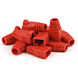 DANICOM Manchon de câble RJ45 rouge - 10 pièces