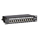 Panneau de brassage de 10 pouces CAT5E FTP - 12 ports