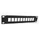 Panneau de brassage 10 pouces UTP pour KeyStones - 10 ports