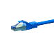 Câble CAT6A S/FTP (PIMF) 100% cuivre bleu - 2m