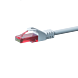 Câble patch UTP CAT6 0,15 m blanc - 100 % cuivre