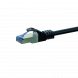Câble CAT6A S/FTP (PIMF) 100% cuivre noir - 15m