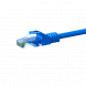 Câble CAT6 UTP CCA bleu - 0.50m
