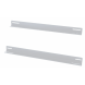 Pack de 2 L-profil adapté aux baies murales de 450 mm de profondeur - blanc