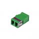 Couplage Keystone Singlemode LC-LC Duplex Green