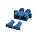 Couplage Singlemode SC-St Duplex Bleu