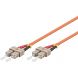 Câble de fibre optique SC-SC OM2 15M