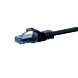 Câble CAT6A UTP 100% cuivre noir - 5m