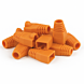 Manchon de câble RJ45 orange - 10 pièces