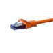 Câble CAT6A UTP 100% cuivre orange - 5m