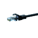 Câble Cat5e UTP 100% cuivre noir - 2m