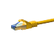 Câble CAT6A S/FTP (PIMF) 100% cuivre jaune - 5m
